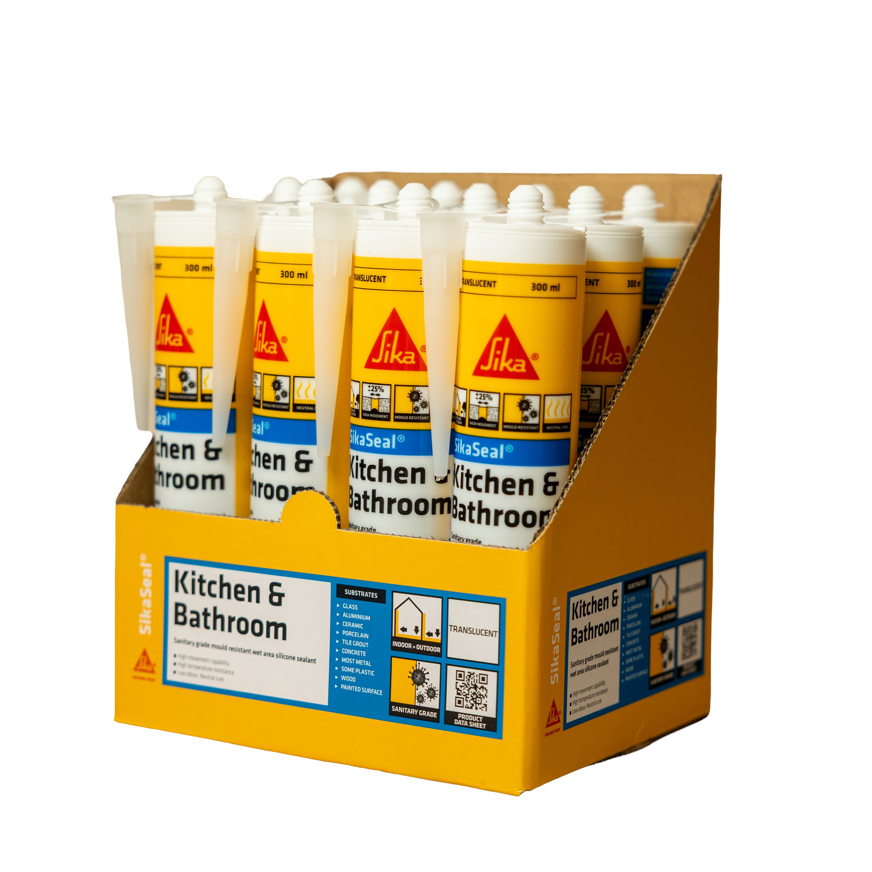 Bulk Buy - 12 tubes - Wet Area Sealant – SikaSeal® Kitchen & Bathroom